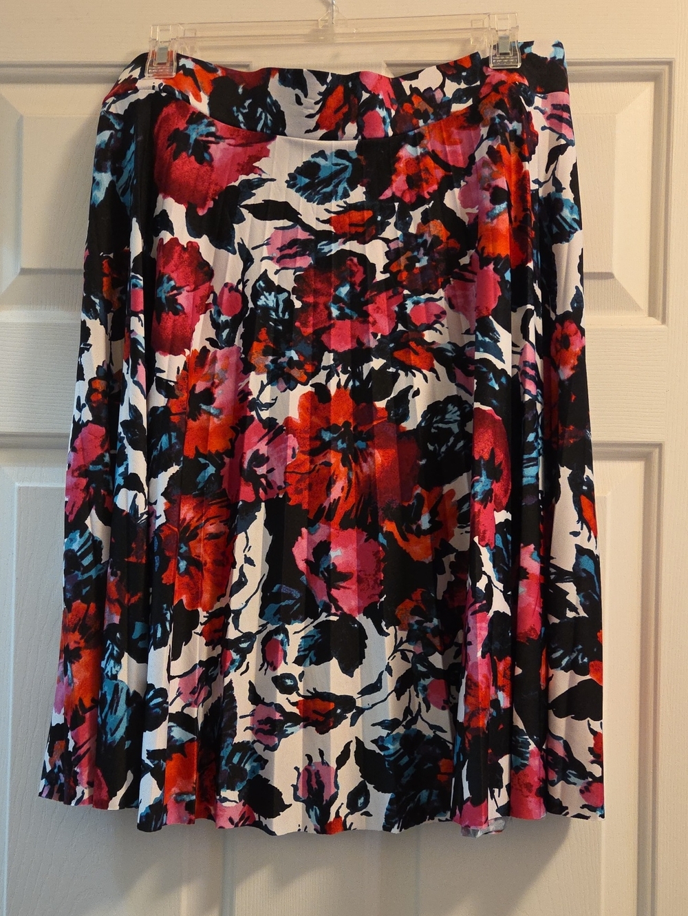 Floral Print Petite Skirt